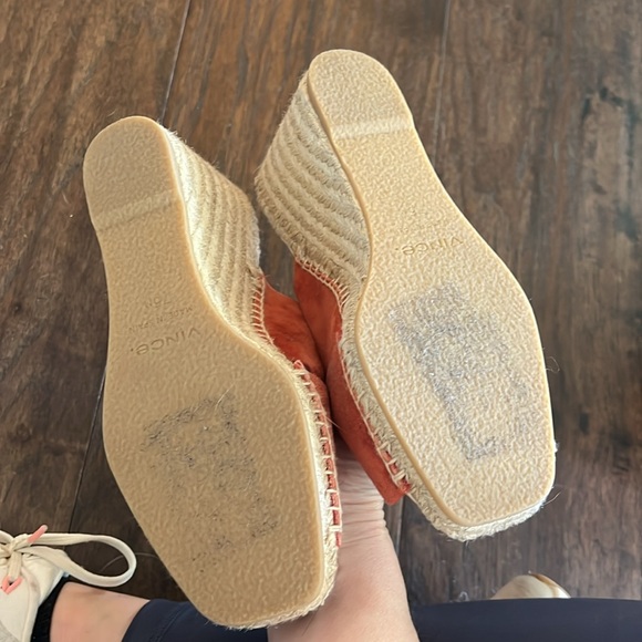 Rust colored suede espadrilles - Picture 4 of 4